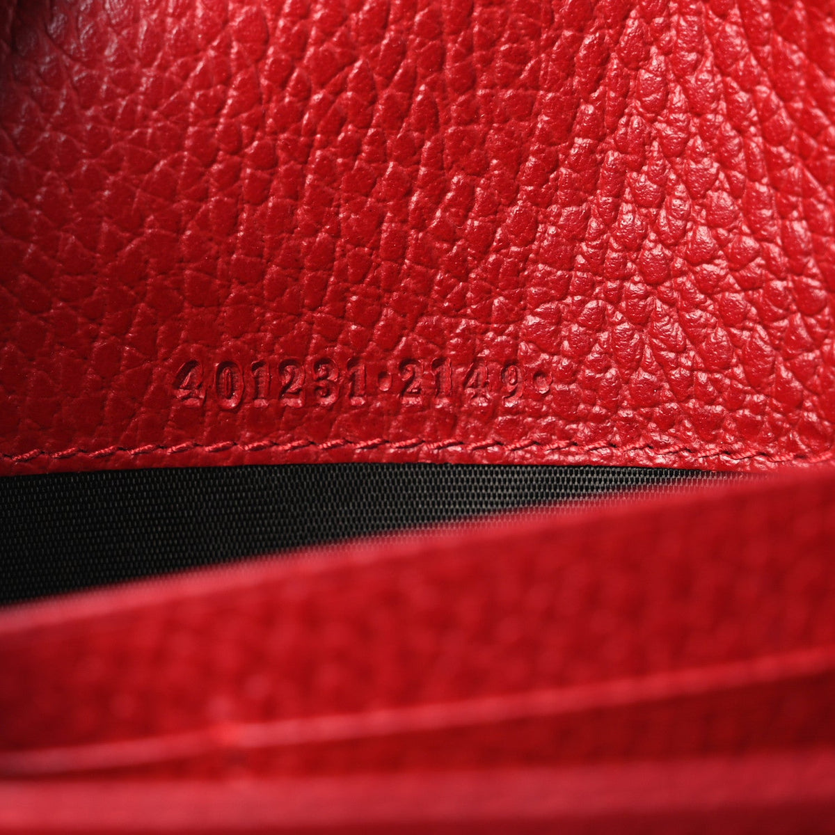 Calfskin Mini Dionysus Chain Wallet Hibiscus Red wholesalehk.shop