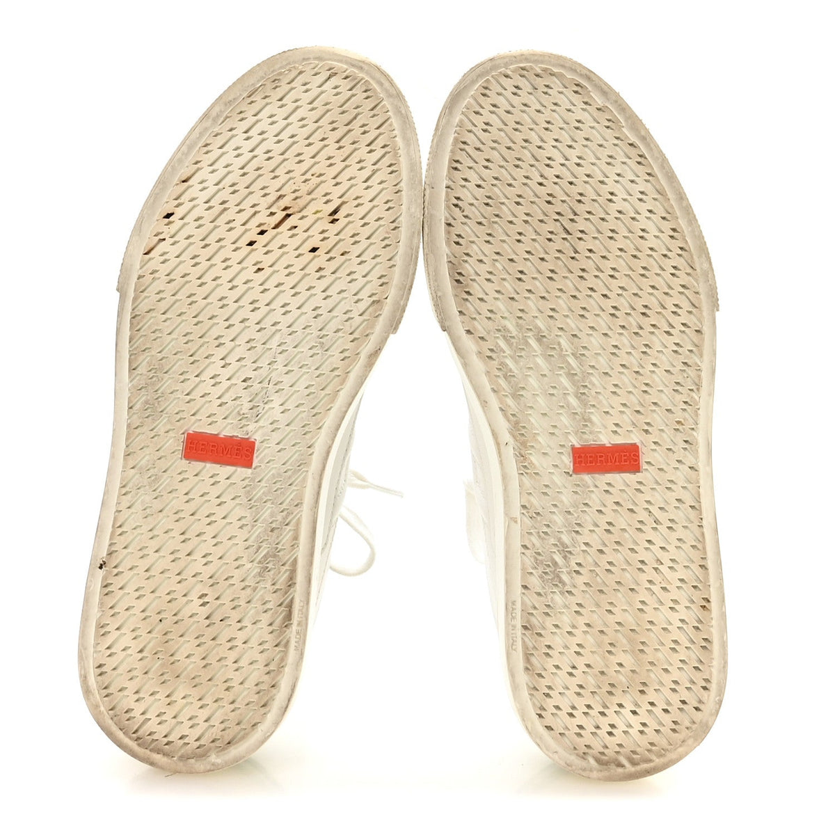 Crocodile Calfskin Deep Sneakers 37.5 White Vert Jade wholesalehk.shop
