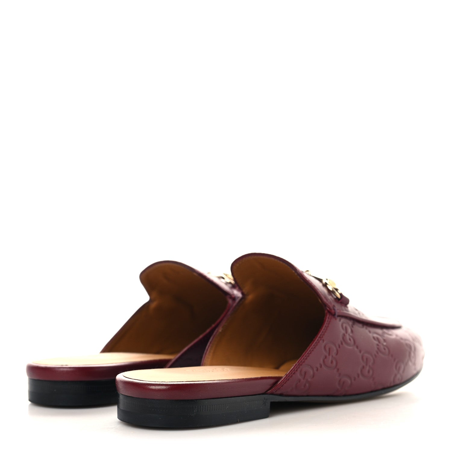 Glamour Calfskin Guccissima Womens Princetown Slippers 39 Rosso Ancora £¨ Direct shipment via from wholesalehk.shop