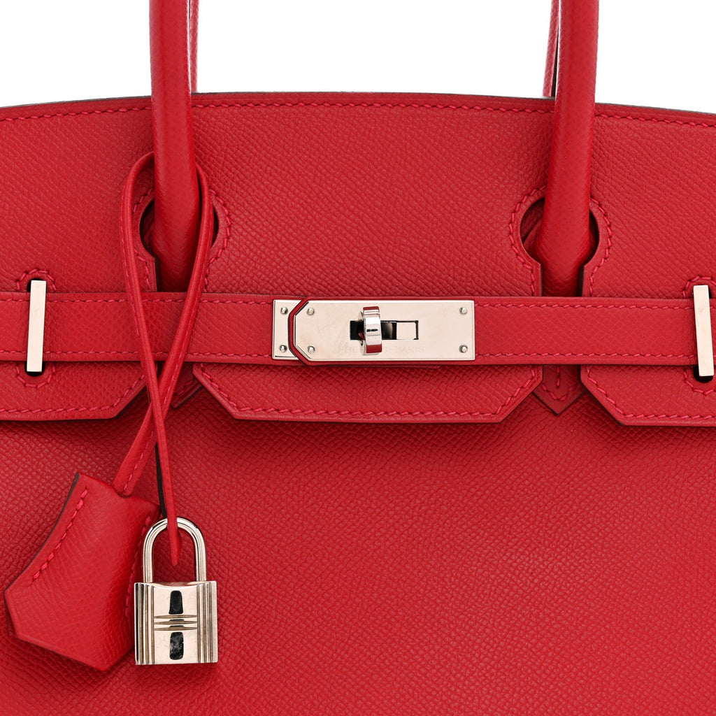 Epsom BIRKIN 30 Rouge Casaque £¨ Direct shipment via from wholesalehk.shop