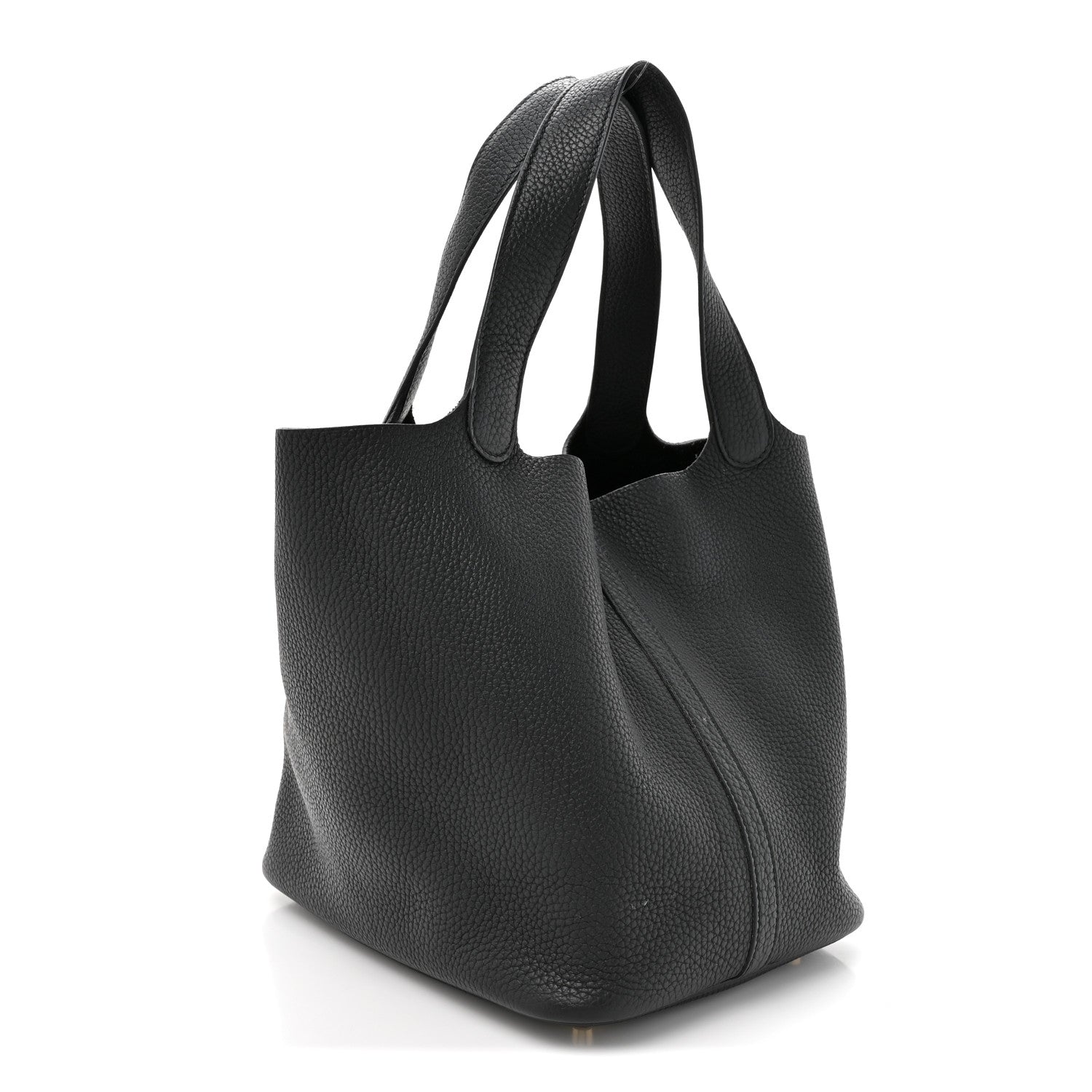 Taurillon Clemence Picotin Lock 22 MM Black £¨ Direct shipment via from wholesalehk.shop