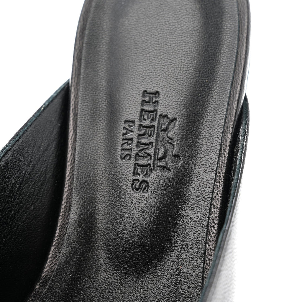 Goatskin Oz Mules 35 Black wholesalehk.shop