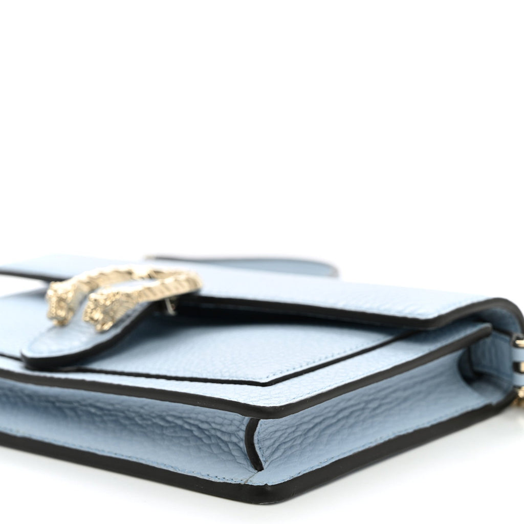 Calfskin Dionysus NM Chain Wallet Porcelain Light Blue wholesalehk.shop