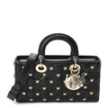 Lambskin Butterfly Cannage Lady D-Joy Black wholesalehk.shop