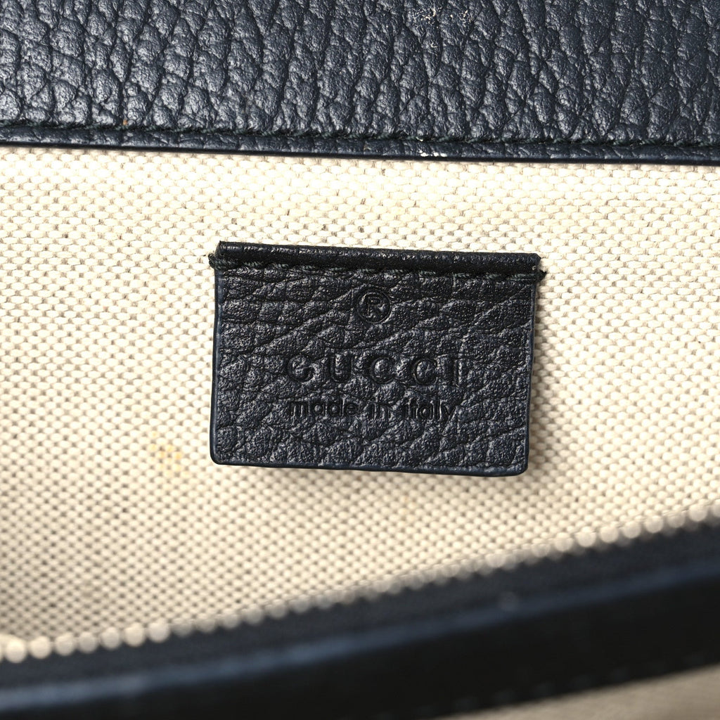Pebbled Calfskin Small Dionysus Shoulder Bag Black wholesalehk.shop