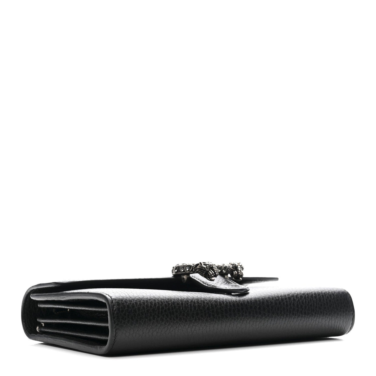 Calfskin Mini Dionysus Chain Wallet Black wholesalehk.shop