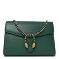 Calfskin Mini Dionysus Chain Wallet Emerald wholesalehk.shop