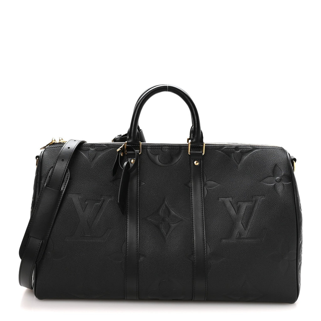 Empreinte Monogram Giant Keepall Bandouliere 45 Black Black wholesalehk.shop