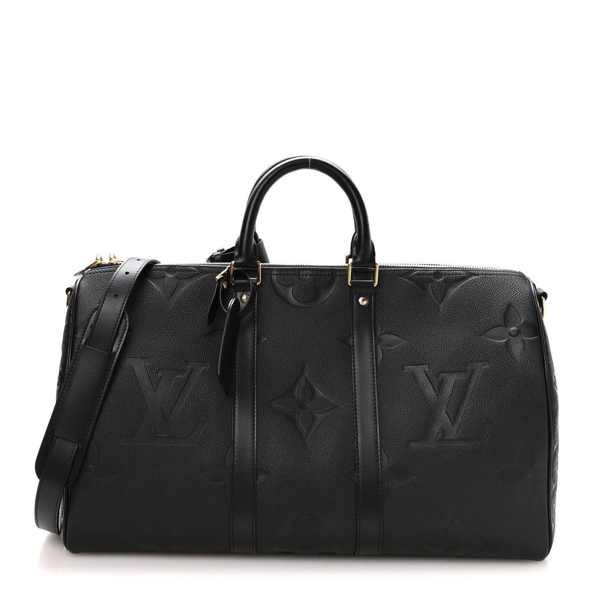 Empreinte Monogram Giant Keepall Bandouliere 45 Black Black wholesalehk.shop