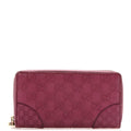Guccissima Signature Microguccissima Bree Zip Around Wallet Purple £¨ Direct shipment via from wholesalehk.shop