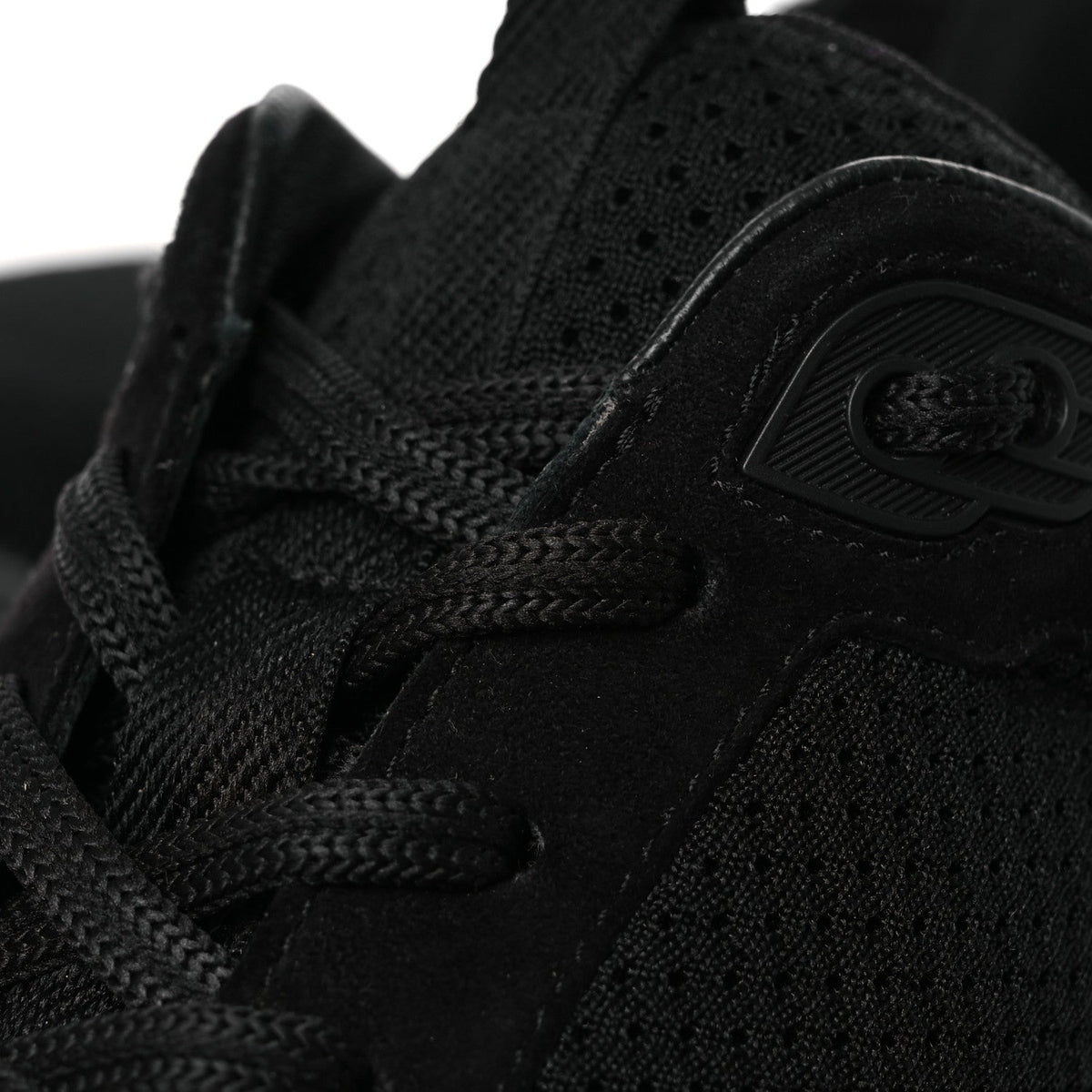 Technical Knit Suede Heros Sneakers 40 Black wholesalehk.shop
