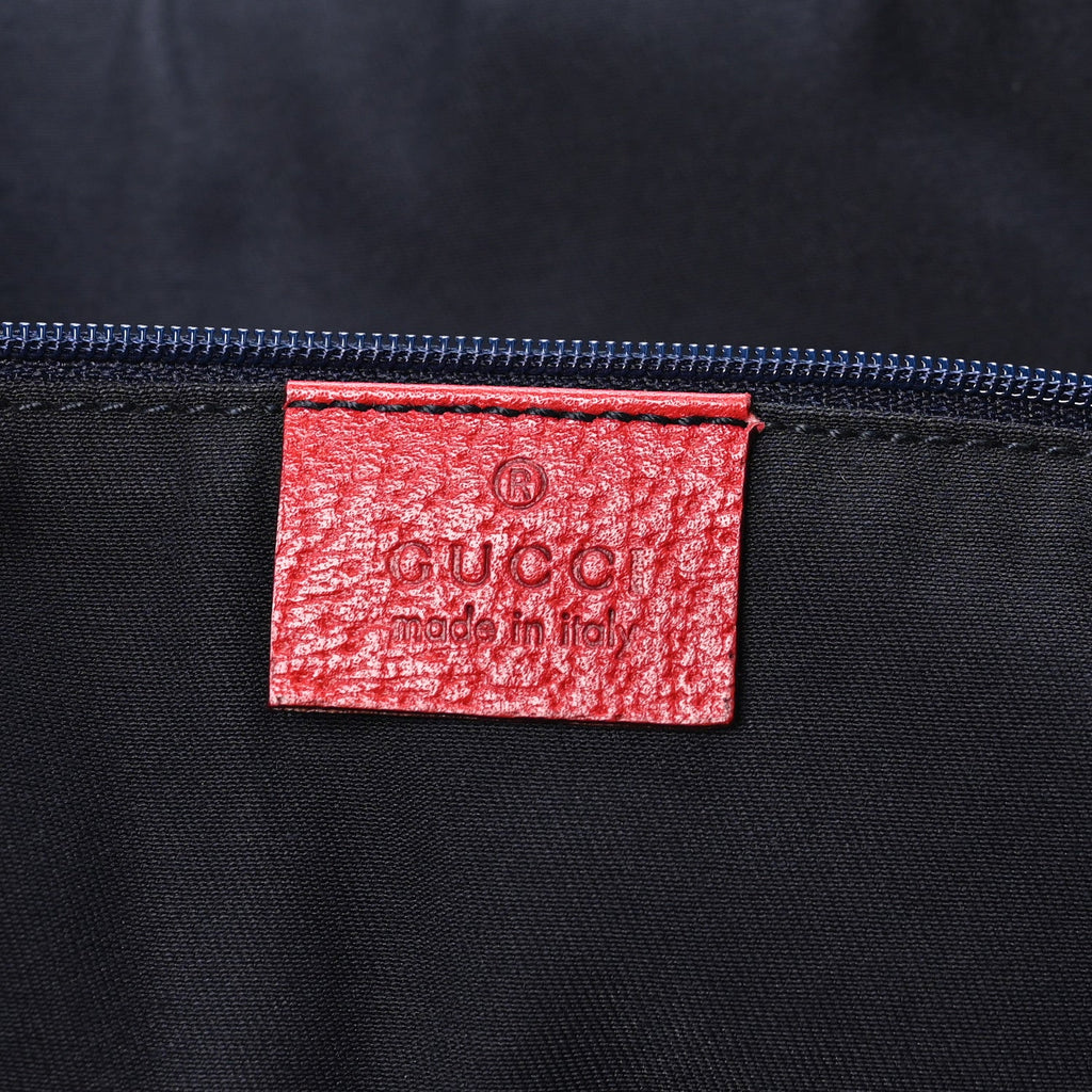 Monogram Abbey Tote Navy Red wholesalehk.shop
