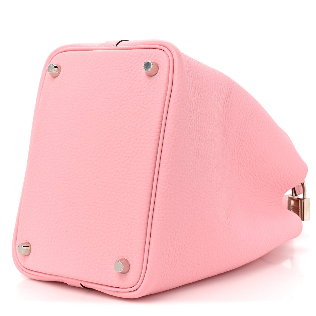 Taurillon Clemence Picotin Lock 18 PM Rose Sakura £¨ Direct shipment via from wholesalehk.shop