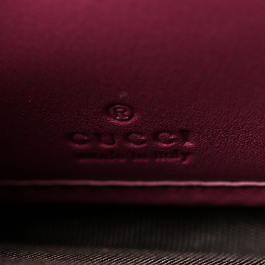 Guccissima Signature Microguccissima Bree Zip Around Wallet Purple £¨ Direct shipment via from wholesalehk.shop