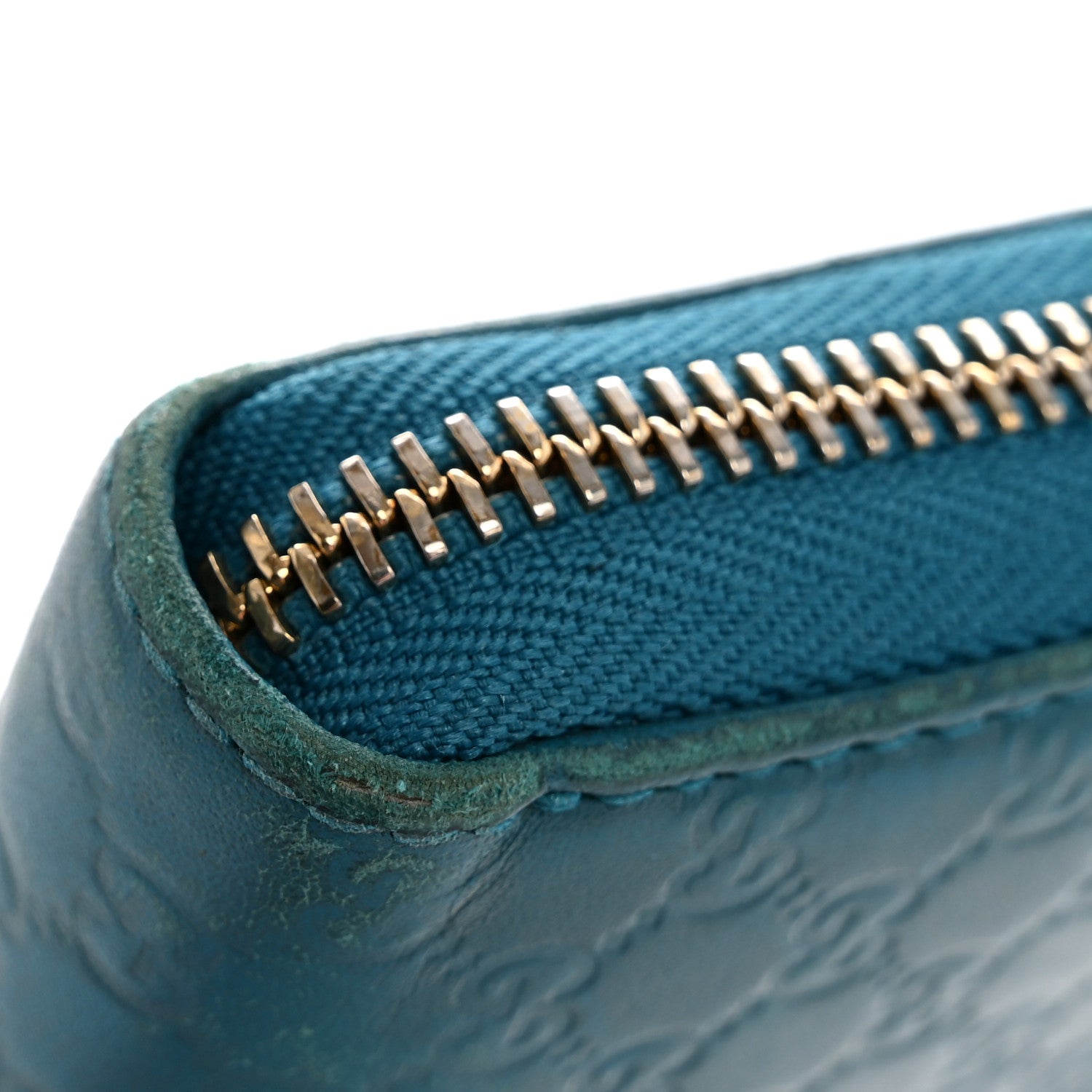 Microguccissima Zip Around Wallet Deep Cobalt £¨ Direct shipment via from wholesalehk.shop