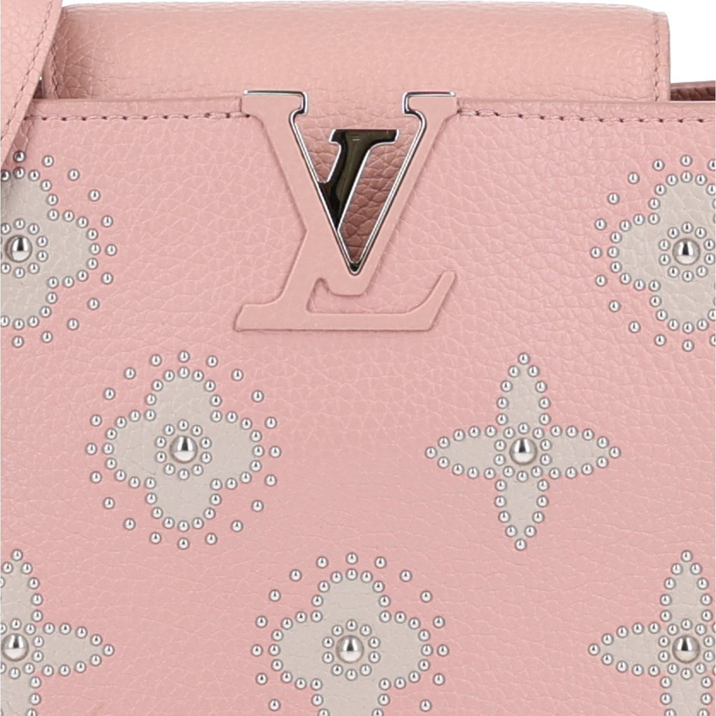 Taurillon Studded Flowers Capucines BB Magnolia £¨ Direct shipment via from wholesalehk.shop