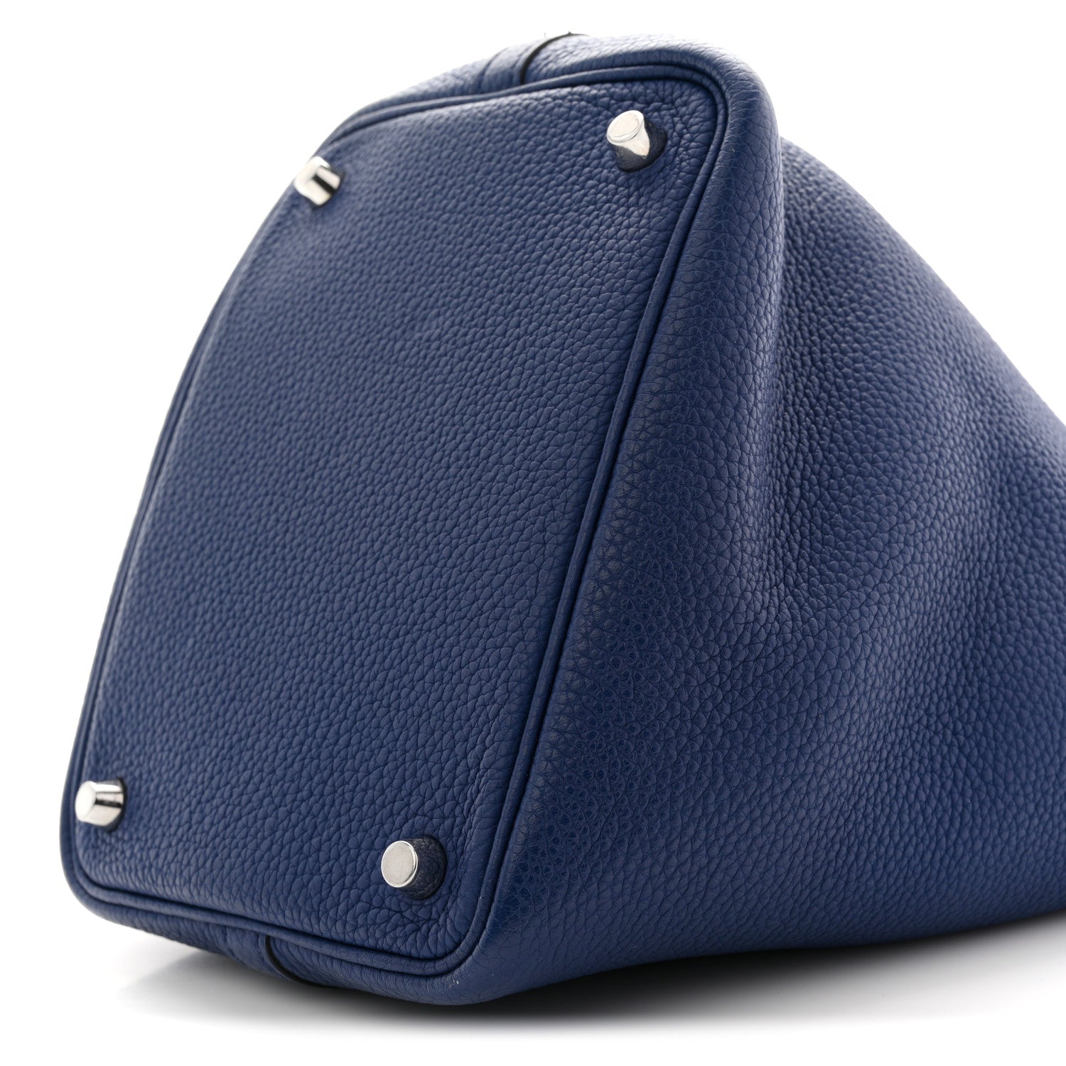 Taurillon Clemence Picotin Lock 18 PM Bleu Saphir £¨ Direct shipment via from wholesalehk.shop
