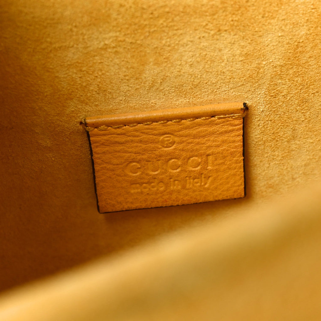 GG Supreme Monogram Mini Dionysus Shoulder Bag Yellow wholesalehk.shop