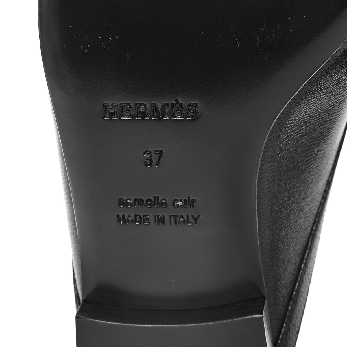 Goatskin Groupie Mules 37 Black wholesalehk.shop