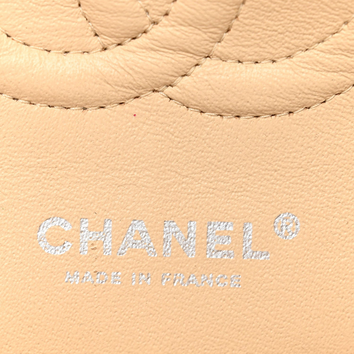 Caviar Quilted Medium Double Flap Beige Clair wholesalehk.shop