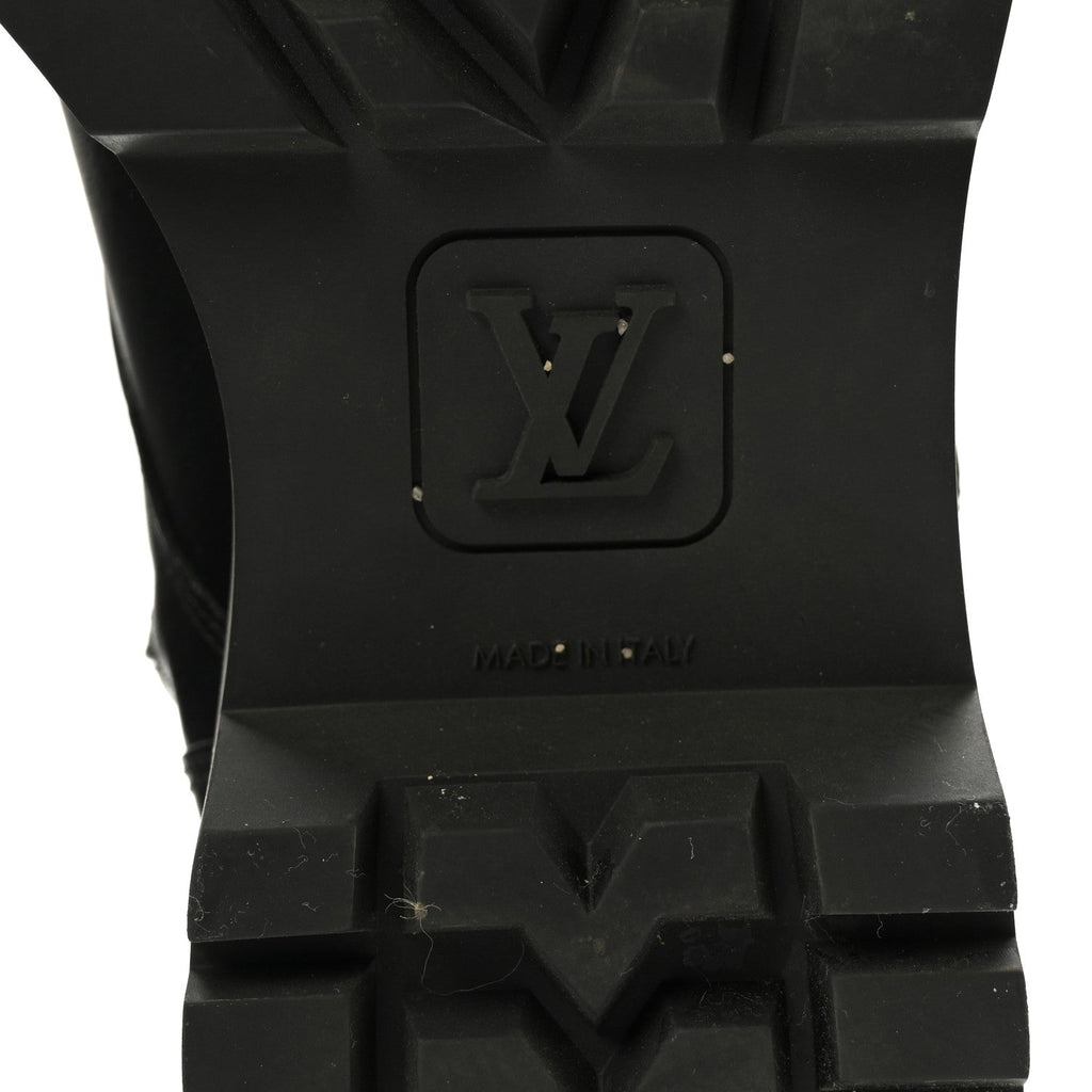 Calfskin Territory Flat Ranger Boots 38 Black £¨ Direct shipment via from wholesalehk.shop