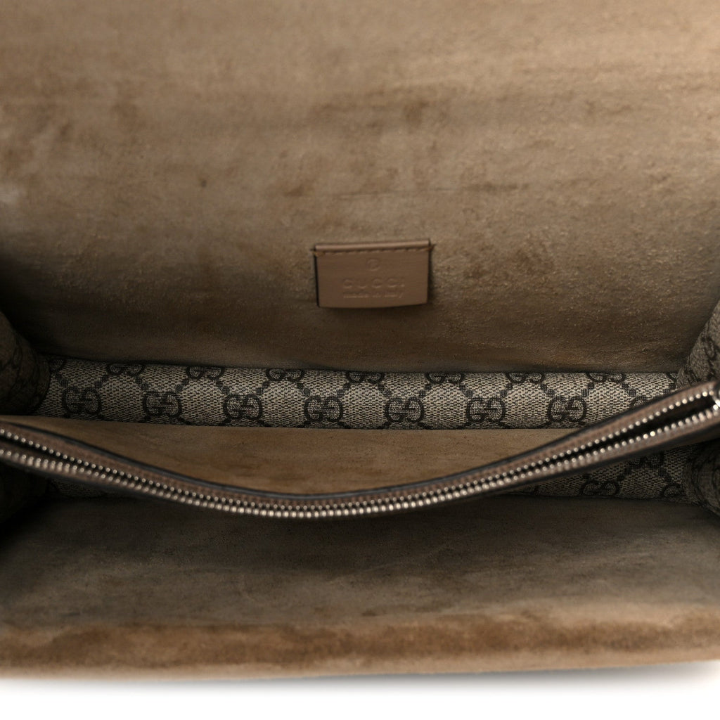 GG Supreme Monogram Small Dionysus Shoulder Bag Taupe wholesalehk.shop