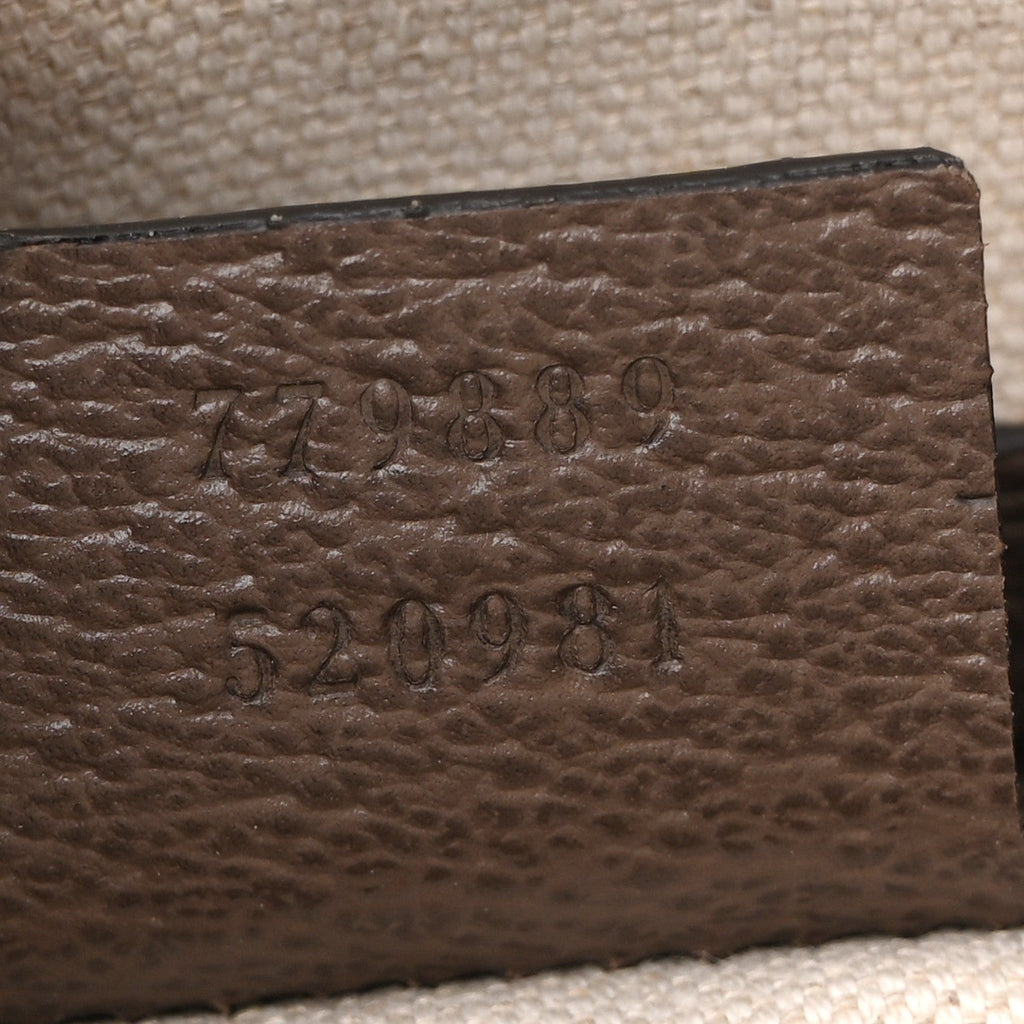 GG Supreme Monogram Web Medium Ophidia Messenger Bag Brown wholesalehk.shop