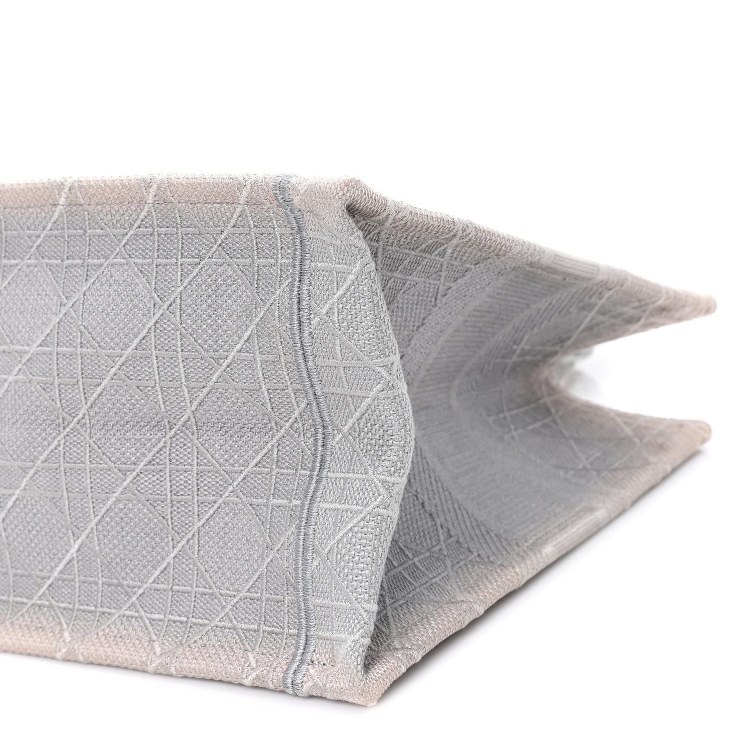 Canvas Embroidered Cannage Medium Book Tote Stone £¨ Direct shipment via from wholesalehk.shop