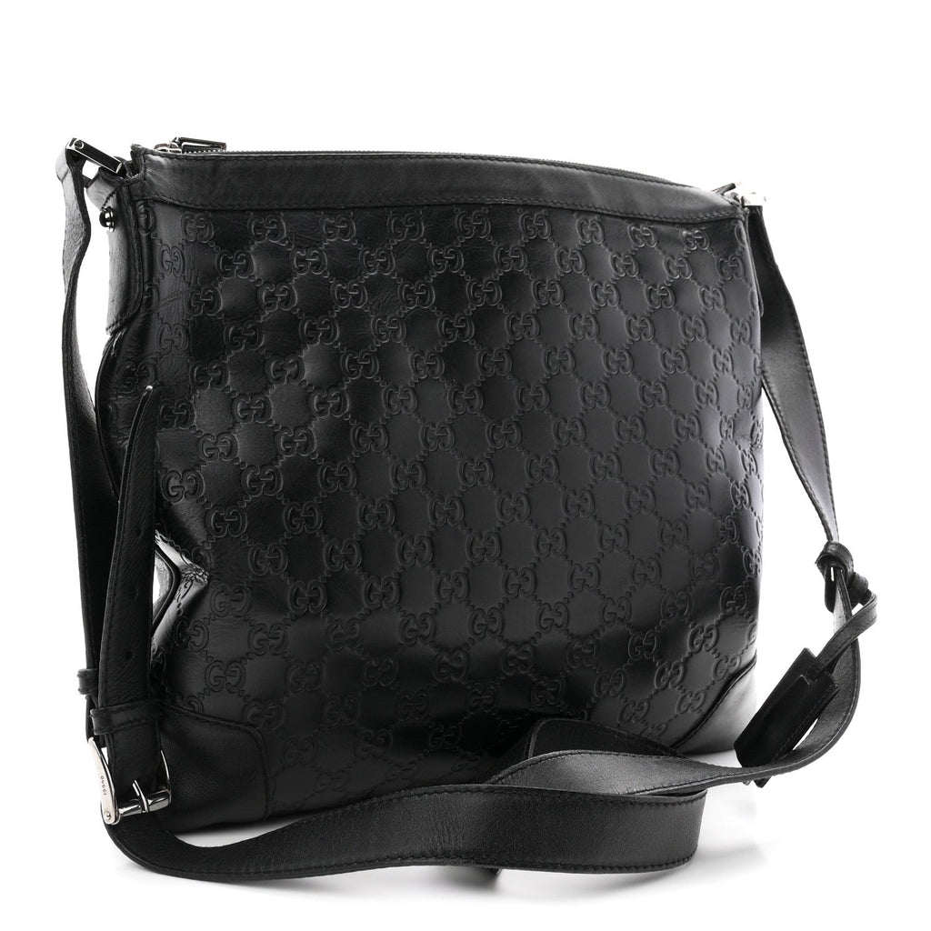 Guccissima GG Messenger Bag Black £¨ Direct shipment via from wholesalehk.shop