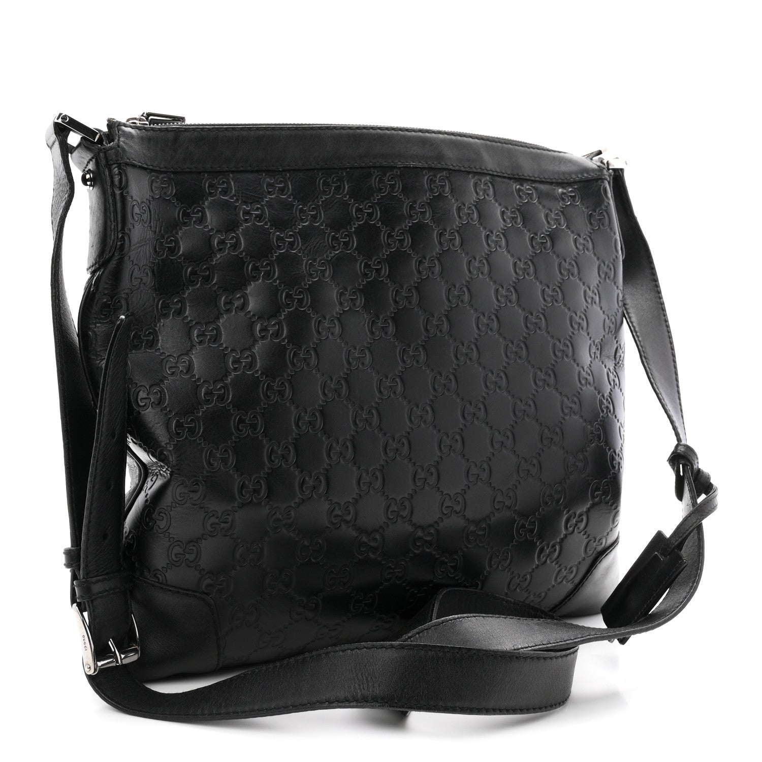 Guccissima GG Messenger Bag Black £¨ Direct shipment via from wholesalehk.shop