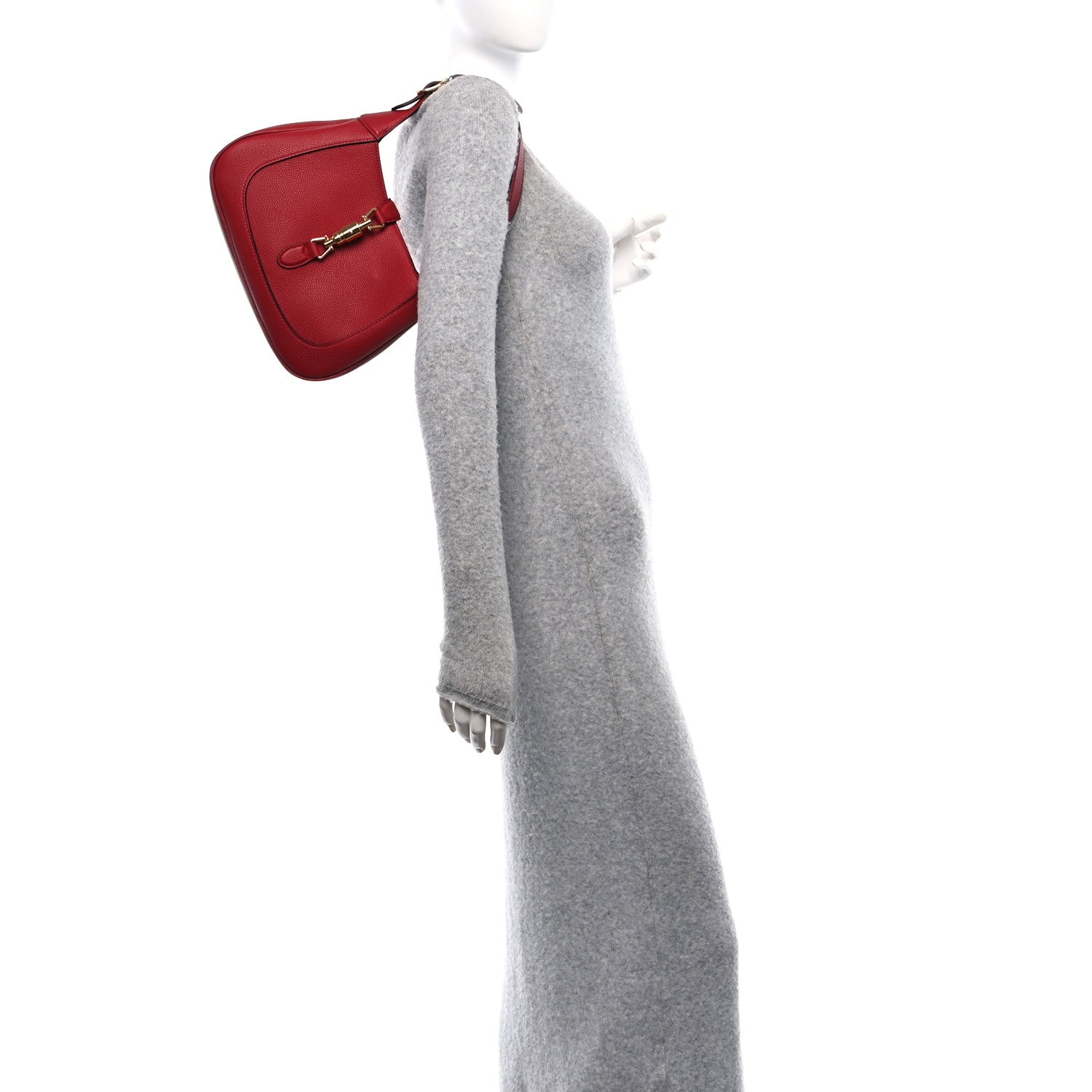 Ancora Calfskin Small Jackie 1961 Hobo Red £¨ Direct shipment via from wholesalehk.shop