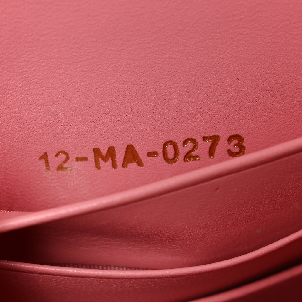 Lambskin Macrocannage Mini Miss Caro Bag Pink wholesalehk.shop