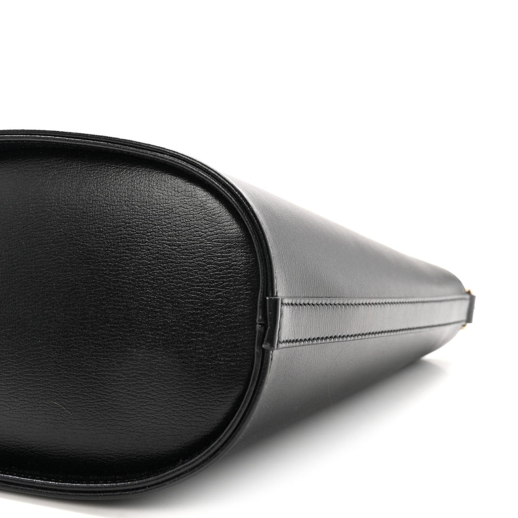 Tritone Calfskin Web Mini Ophidia Bucket Bag Black wholesalehk.shop