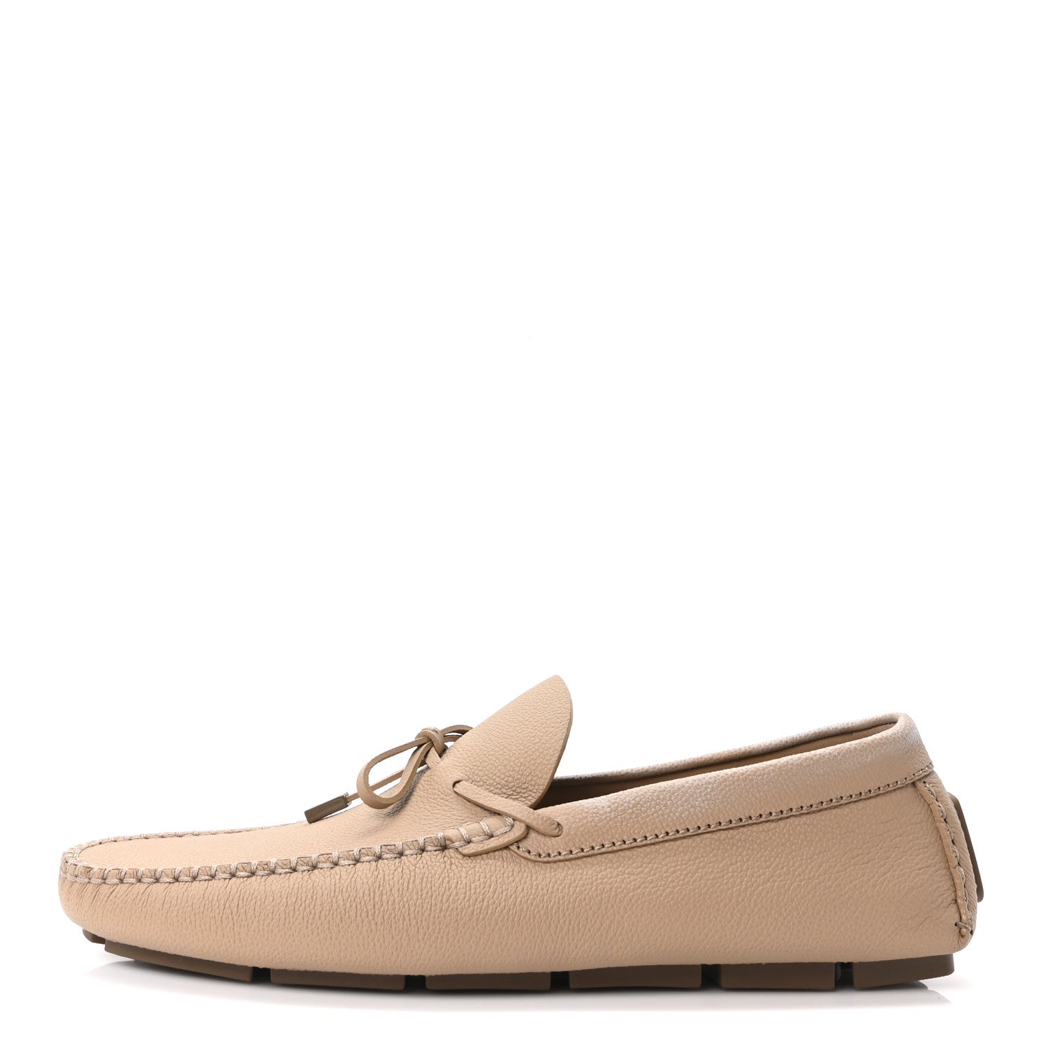 Calfskin LV Driver Moccasin Loafers 10 Beige £¨ Direct shipment via from wholesalehk.shop