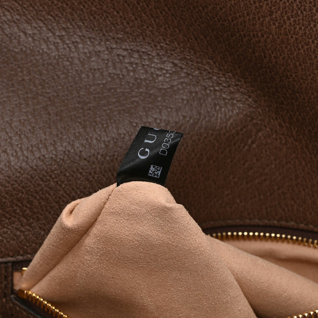 GG Supreme Monogram Web Small Ophidia Flap Messenger Bag Brown wholesalehk.shop