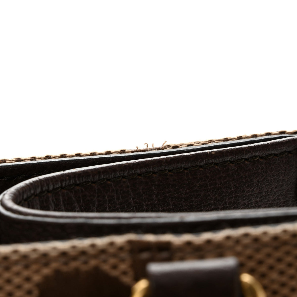 Monogram Jumbo GG Textured Dollar Calfskin Web Tote Bag Camel Ebony New Acero wholesalehk.shop