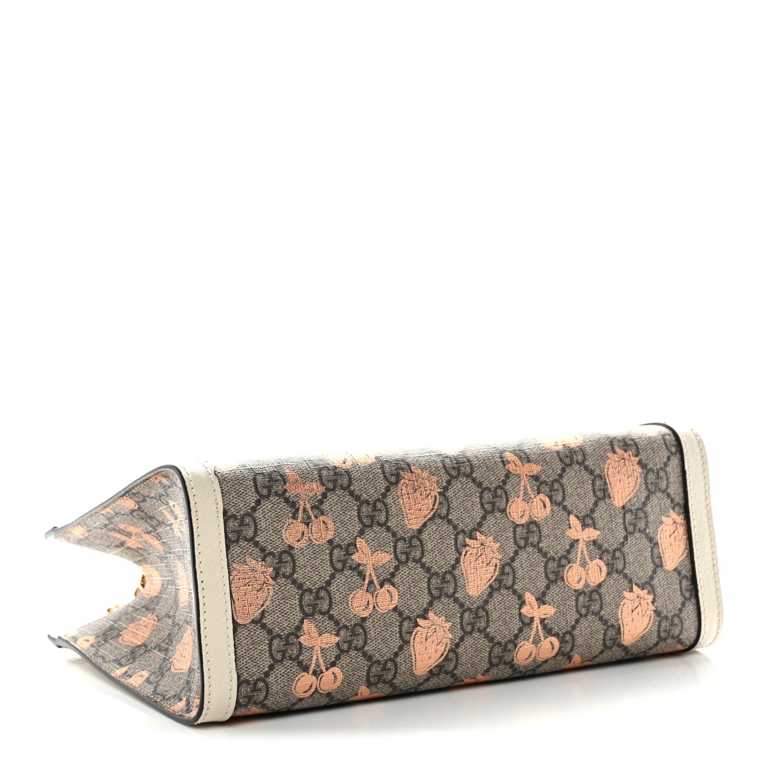 GG Supreme Monogram Berry Textured Dollar Calfskin Small Padlock Tote Beige Ebony Light Copper Mystic White £¨ Direct shipment via from wholesalehk.shop
