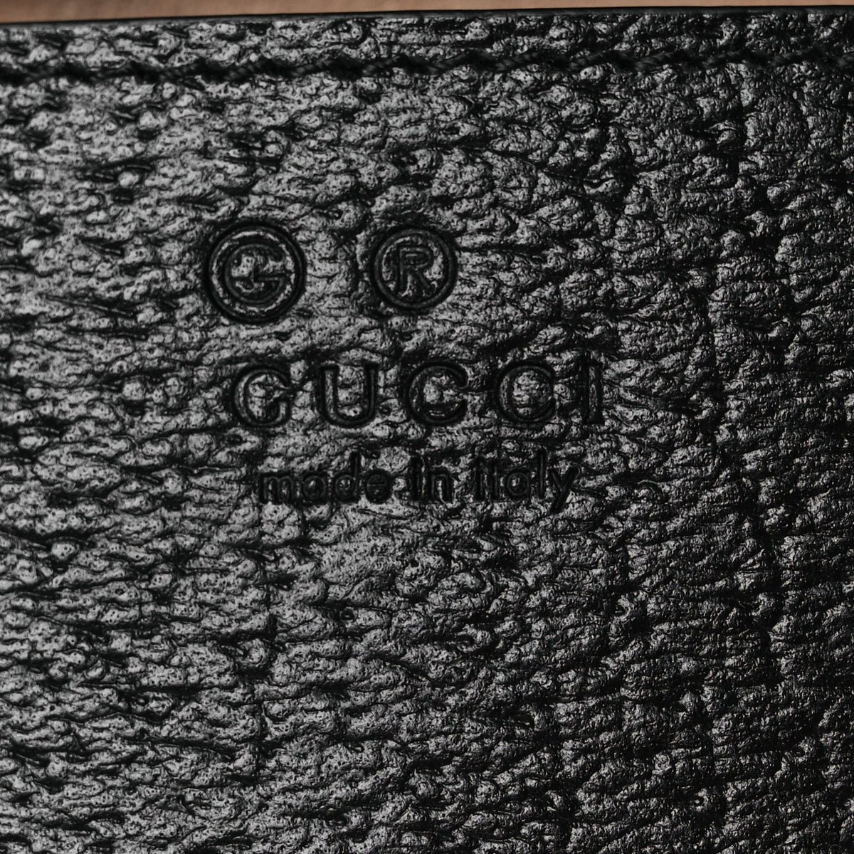 Textured Calfskin Web Small Ophidia Tote Bag Black wholesalehk.shop