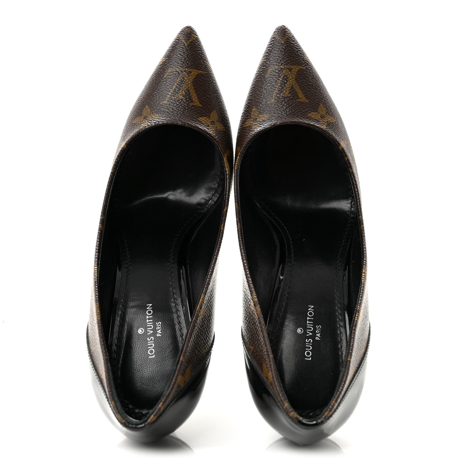 Monogram Cherie Pumps 38 Black £¨ Direct shipment via from wholesalehk.shop