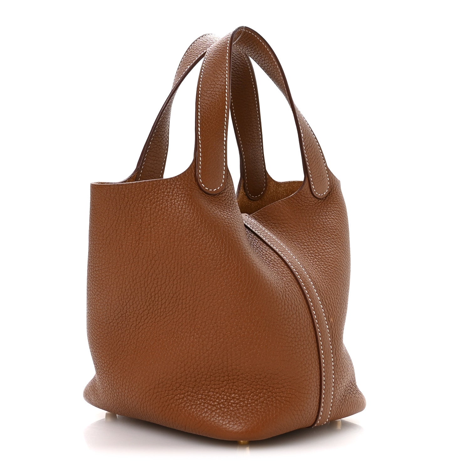 Taurillon Clemence Picotin Lock 18 PM Gold £¨ Direct shipment via from wholesalehk.shop