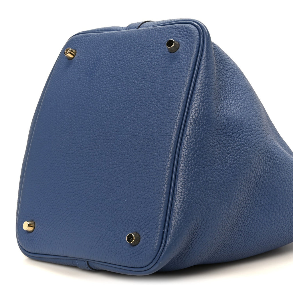 Taurillon Clemence Picotin Lock 22 MM Bleu Brighton £¨ Direct shipment via from wholesalehk.shop