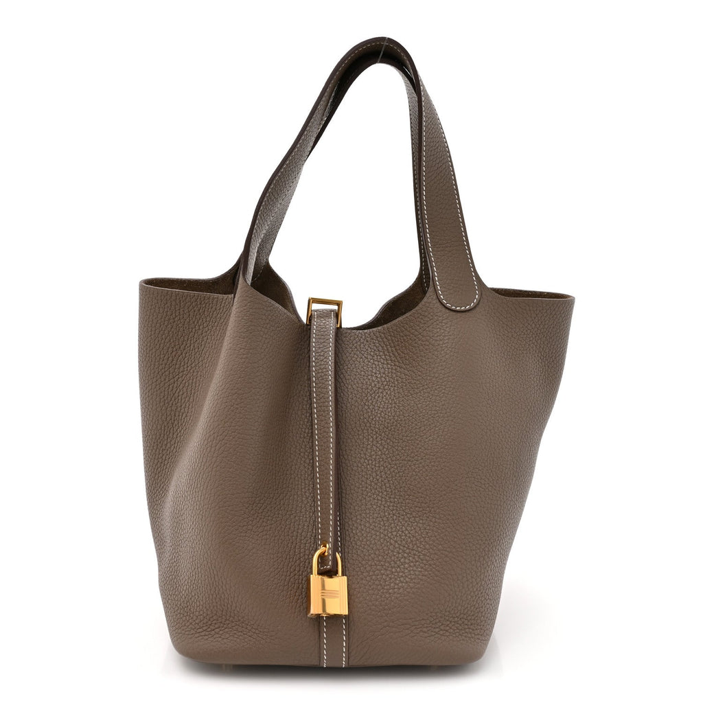 Taurillon Clemence Picotin Lock 22 MM Etoupe £¨ Direct shipment via from wholesalehk.shop