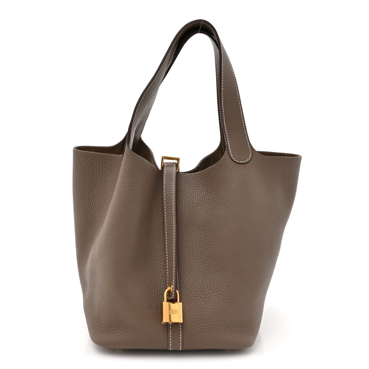 Taurillon Clemence Picotin Lock 22 MM Etoupe £¨ Direct shipment via from wholesalehk.shop