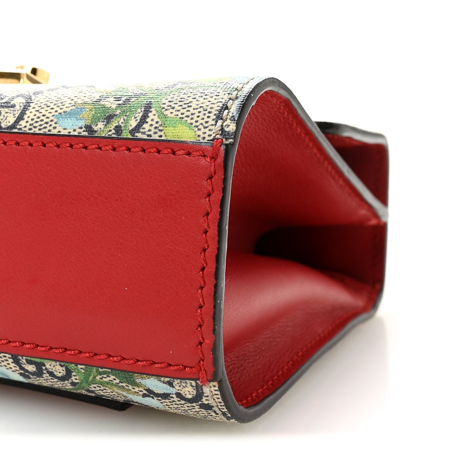 GG Supreme Monogram Blooms Small Padlock Shoulder Bag Beige Blue Navy Hibiscus Red £¨ Direct shipment via from wholesalehk.shop