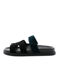 Velvet Womens Chypre Sandals 36 Black Vert Mousse wholesalehk.shop