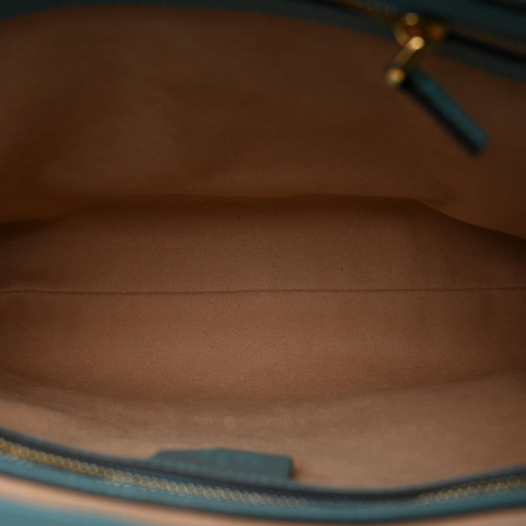Boarded Plutone Calfskin Medium Jackie 1961 Tote Dusty Azure £¨ Direct shipment via from wholesalehk.shop