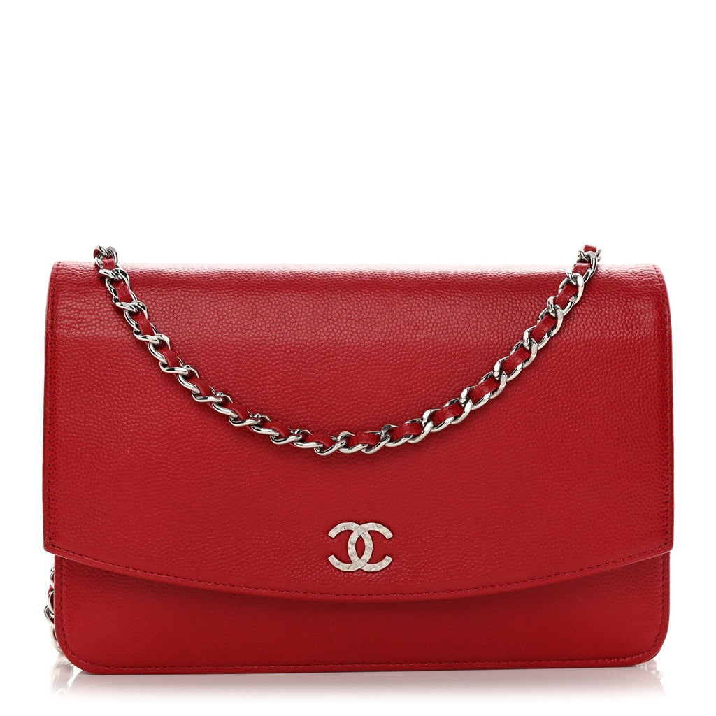 Caviar Sevruga Wallet on Chain WOC Red wholesalehk.shop