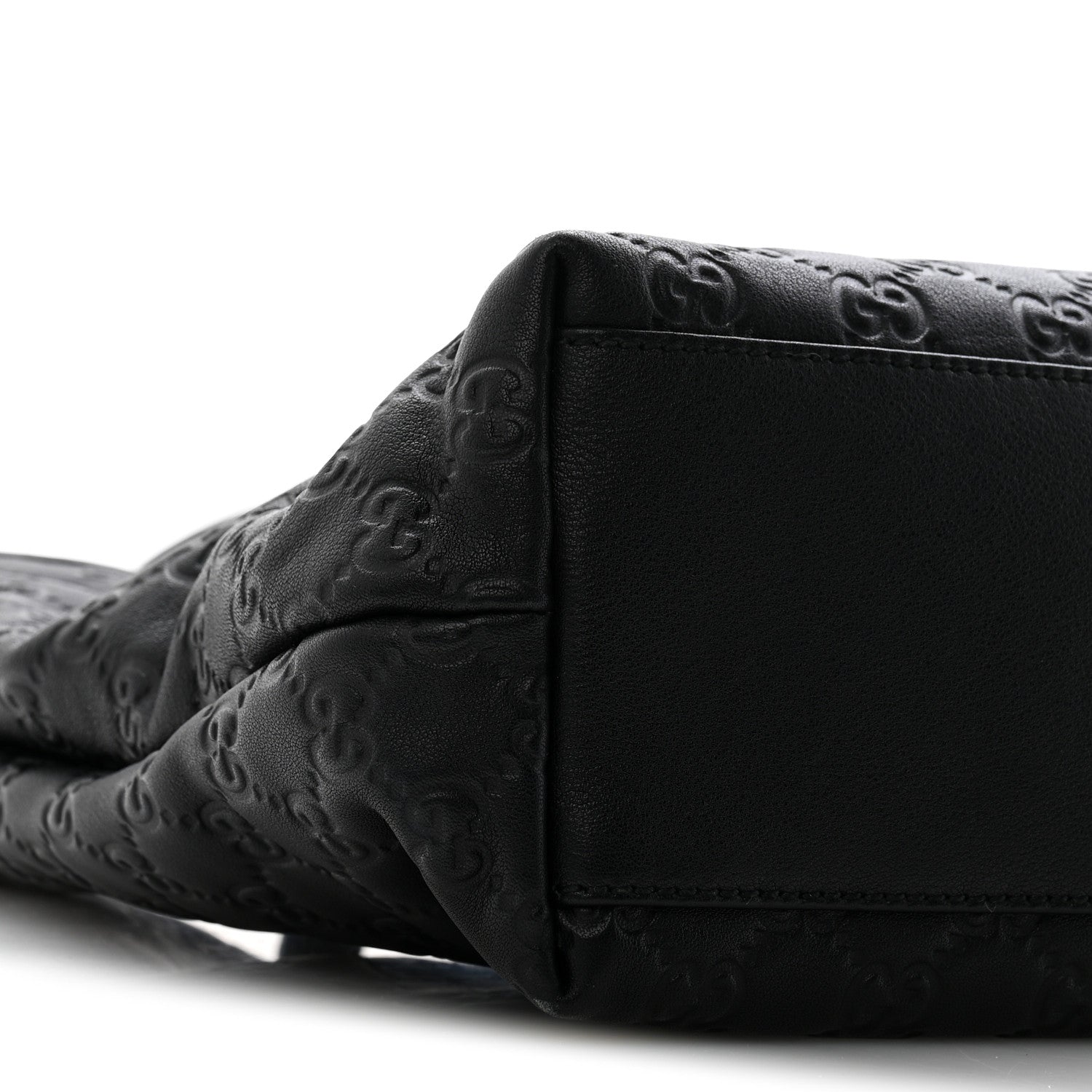 Guccissima Medium Zippered Shopping Tote Black £¨ Direct shipment via from wholesalehk.shop