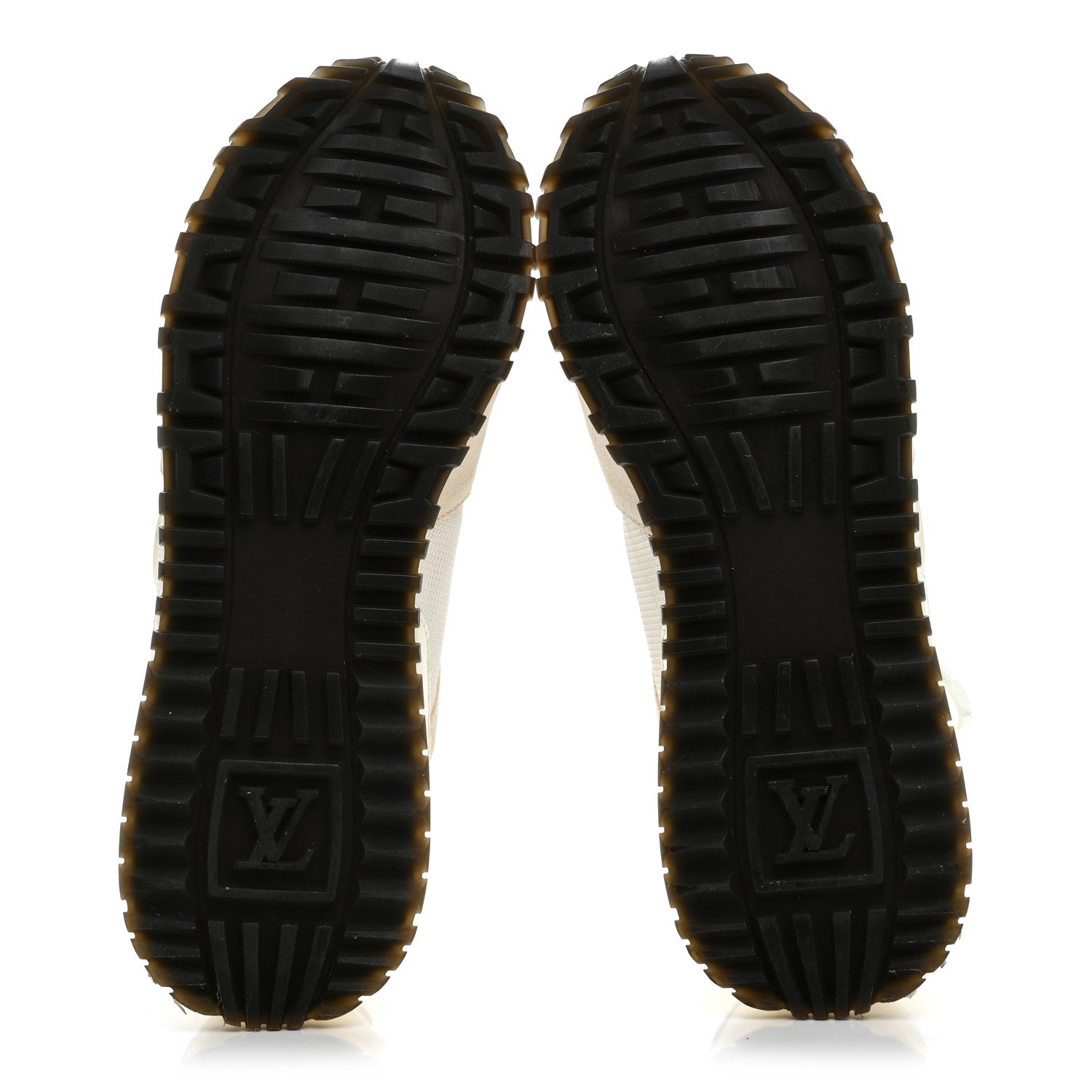Calfskin Monogram Run Away Sneakers 36.5 White £¨ Direct shipment via from wholesalehk.shop