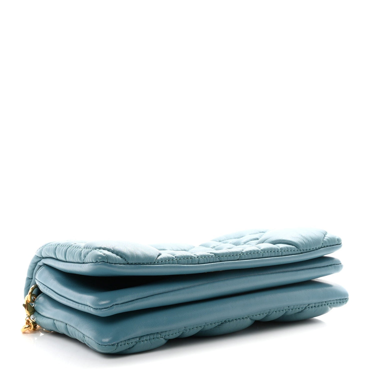 Calfskin Macrocannage Mini Caro Bag Horizon Blue wholesalehk.shop